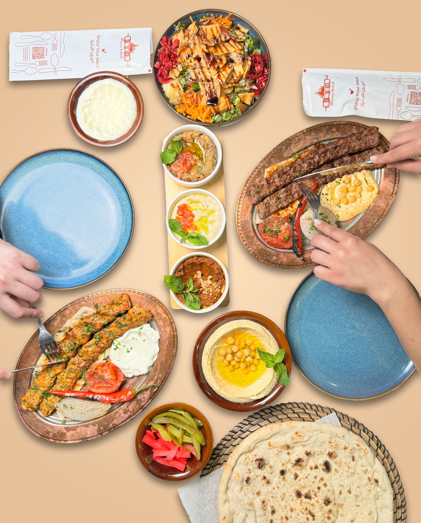 Ottawa Kabab Syrian and Middle Eastern catering dishes